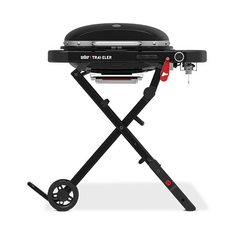 Гриль газовый Weber Traveler Compact, черный