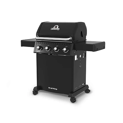 Гриль газовый Broil King Crown 410, черный