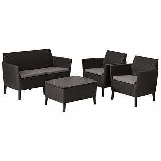 Комплект мебели Salemo set коричневый