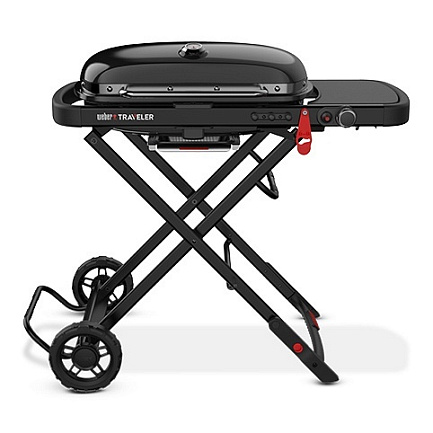 Гриль газовый Weber Traveler Stealth Edition, черный