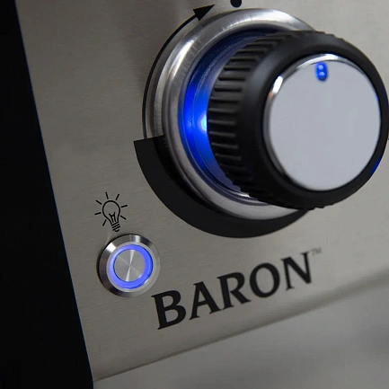 Гриль газовый Broil King Baron S 490 IR, нерж.сталь