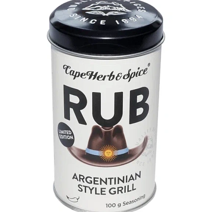 Приправа Аргентинский Гриль Cape Herb & Spice, банка 100гр