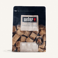 Кубики для розжига Weber, натуральные, комплект 6 уп.