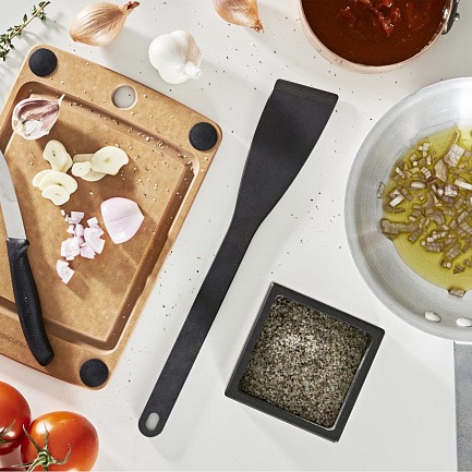 Лопатка Epicurean Kitchen Utencils угловая, цвет Графит, 30,5 см